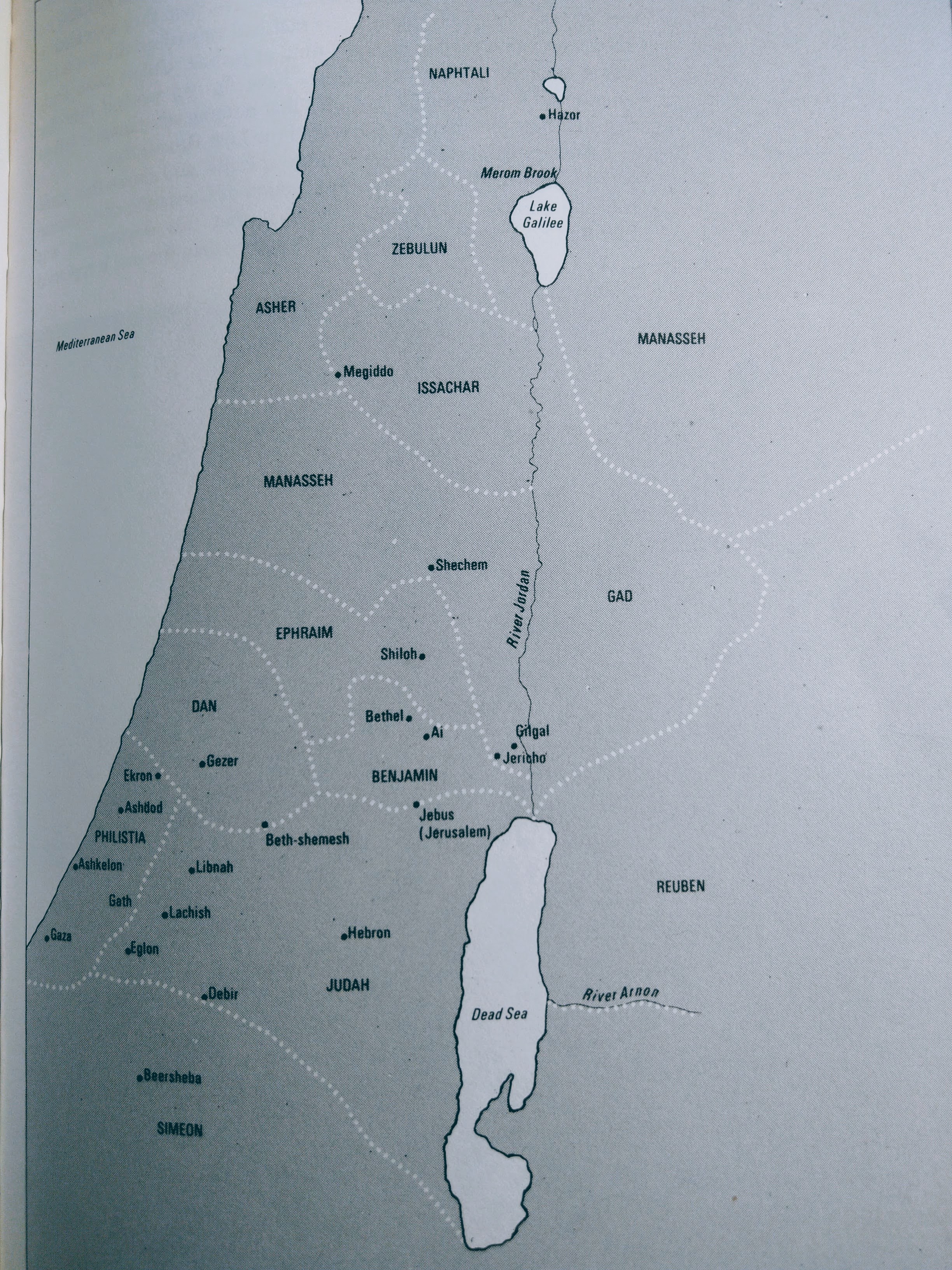Tribes of Israel territory